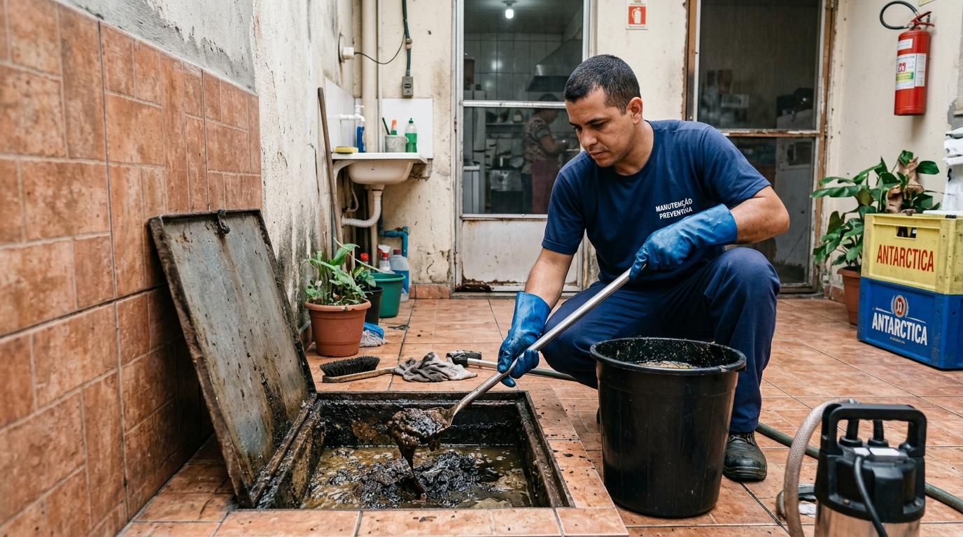 Limpeza de Caixa de Gordura perto de mim em Belo Horizonte‑MG